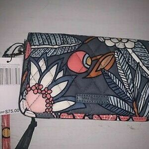 NWT VERA BRADLEY 3 IN 1 CROSSBODY TROPICAL EVENING